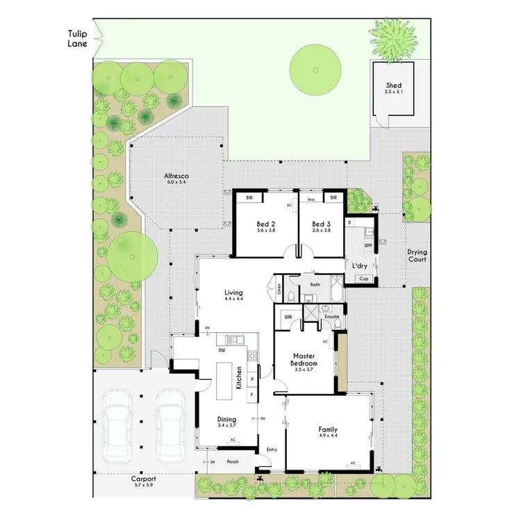 Floorplan of Homely house listing, 53b Edgecumbe Street, Como WA 6152