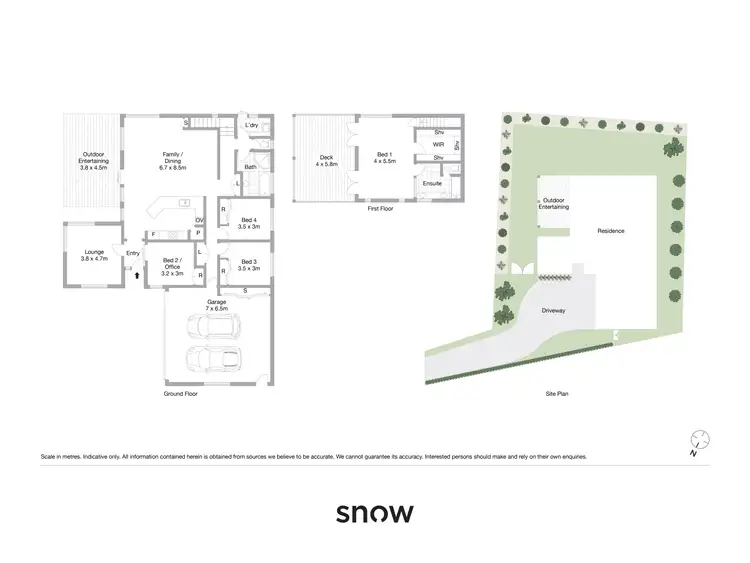 Floorplan of Homely house listing, 12 Jake Court, Middle Ridge QLD 4350
