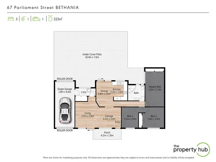 Floorplan of Homely house listing, 67 Parliament Street, Bethania QLD 4205