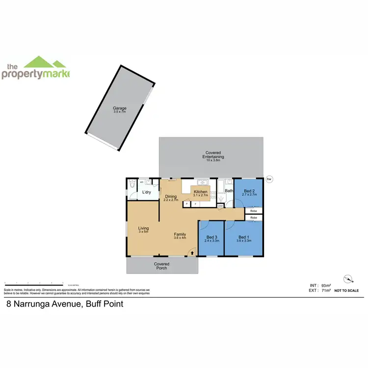 Floorplan of Homely house listing, 8 Narrunga Avenue, Buff Point NSW 2262