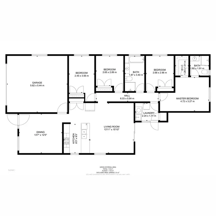 Floorplan of Homely house listing, 22 Karto Street, Cambooya QLD 4358