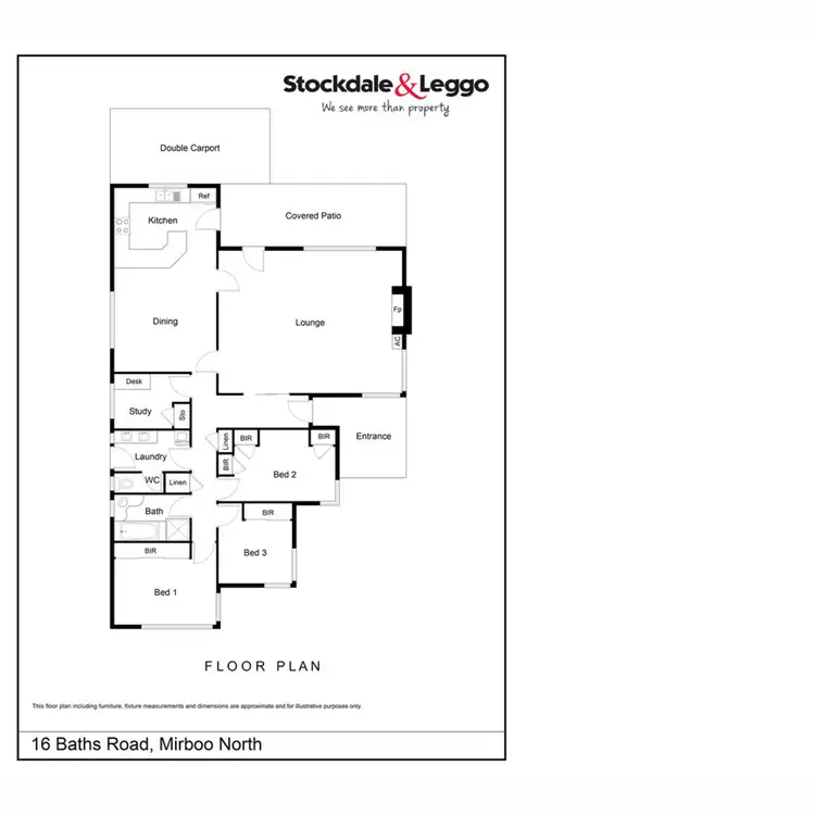 Floorplan of Homely house listing, 16 Baths Road, Mirboo North VIC 3871