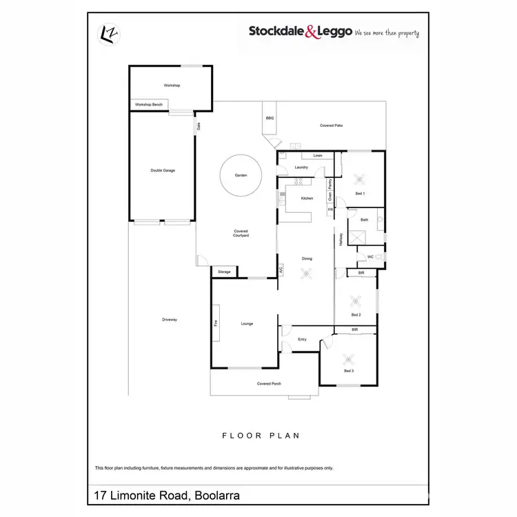 Floorplan of Homely house listing, 17 Limonite Road, Boolarra VIC 3870