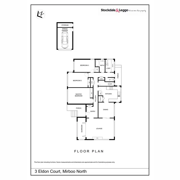 Floorplan of Homely house listing, 3 Eldon Court, Mirboo North VIC 3871