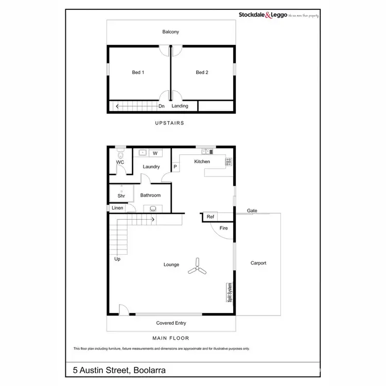 Floorplan of Homely house listing, 5 Austin Street, Boolarra VIC 3870