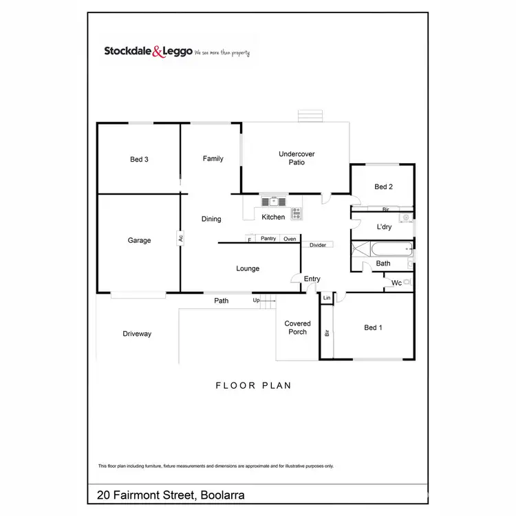 Floorplan of Homely house listing, 20 Fairmont Street, Boolarra VIC 3870
