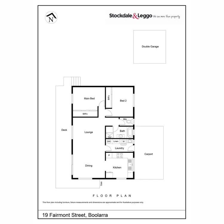 Floorplan of Homely house listing, 19 Fairmont Street, Boolarra VIC 3870