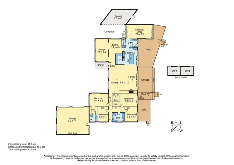 Floorplan of Homely house listing, 11 Kristen Close, Frankston South VIC 3199