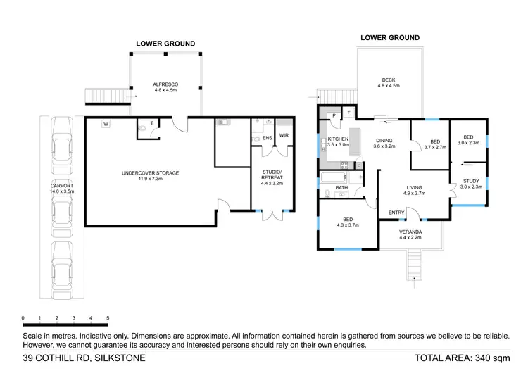 Floorplan of Homely house listing, 39 Cothill Road, Silkstone QLD 4304