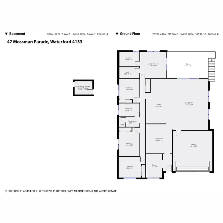Floorplan of Homely house listing, 47 Mossman Parade, Waterford QLD 4133