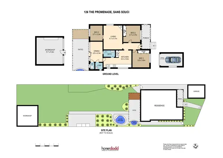Floorplan of Homely house listing, 126 The Promenade, Sans Souci NSW 2219