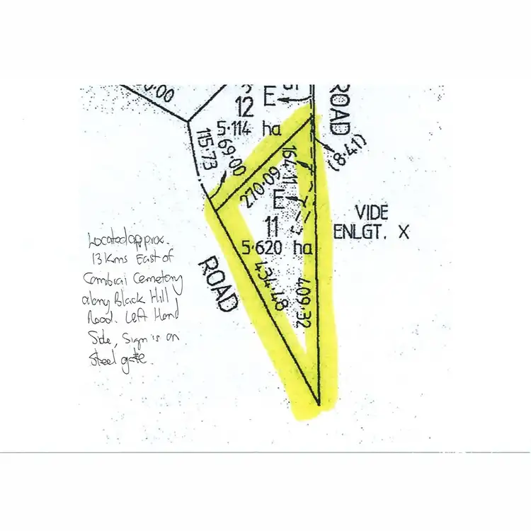 Floorplan of Homely rural property listing, 1261 Black Hill Road, Cambrai SA 5353