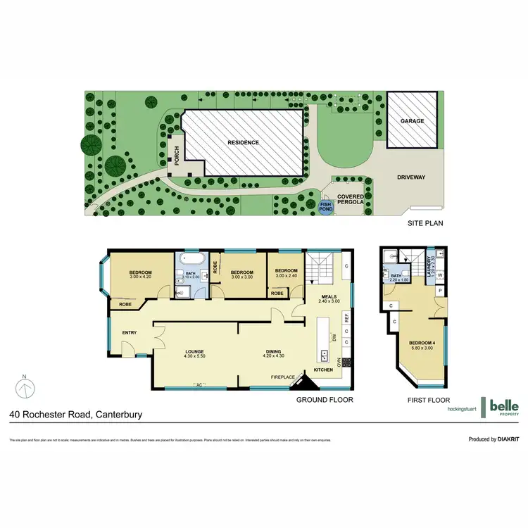 Floorplan of Homely house listing, 40 Rochester Road, Canterbury VIC 3126