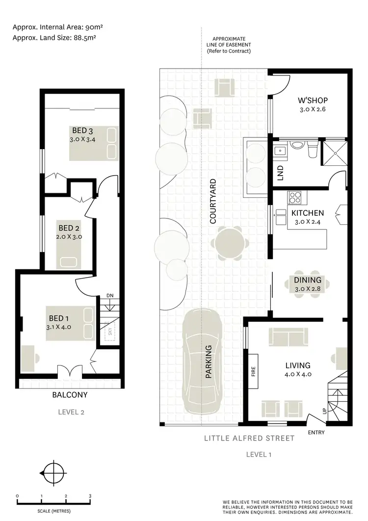 Floorplan of Homely house listing, 1 Little Alfred Street, North Sydney NSW 2060
