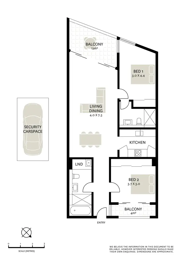 Floorplan of Homely apartment listing, 1/157 Victoria Road, Gladesville NSW 2111