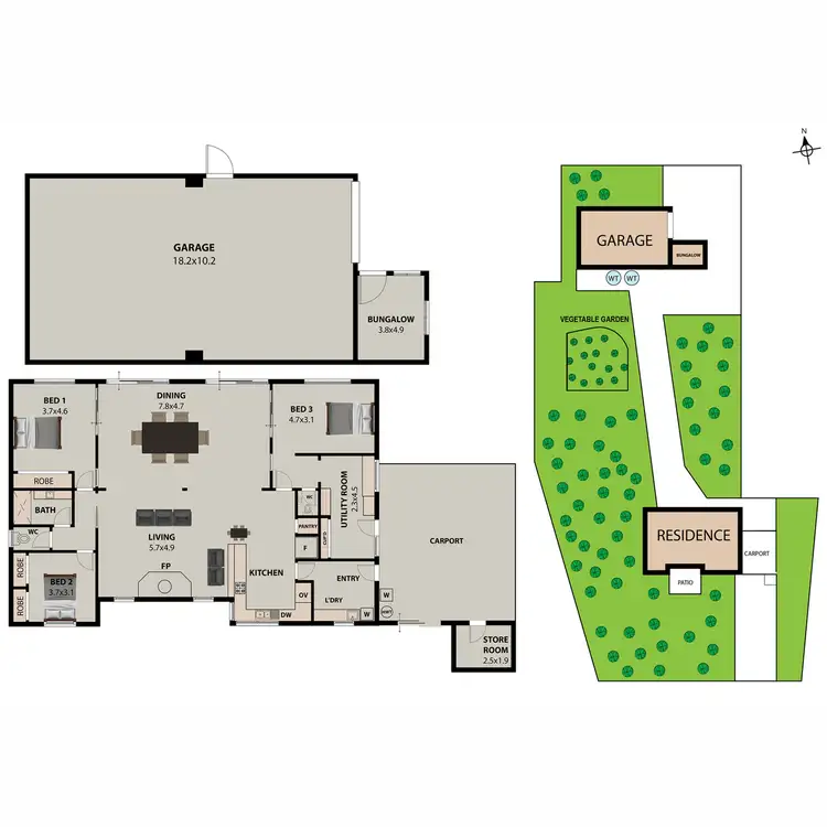 Floorplan of Homely house listing, 30A Bent Street, Leongatha VIC 3953