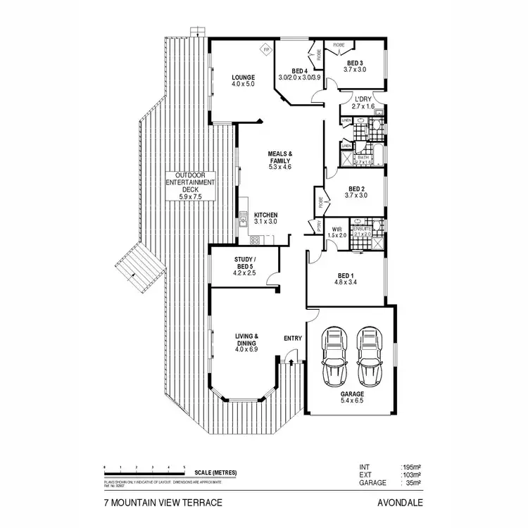 Floorplan of Homely house listing, 7 Mountain View Terrace, Avondale NSW 2530