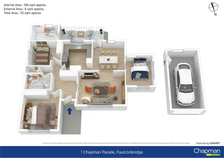 Floorplan of Homely house listing, 1 Chapman Parade, Faulconbridge NSW 2776