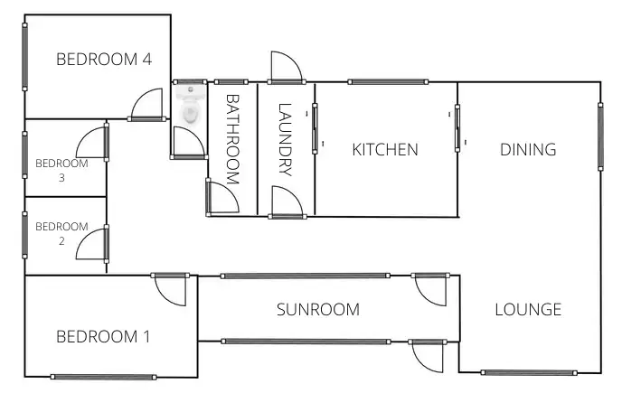 Floorplan of Homely house listing, 16 Carroll Street, Orange NSW 2800