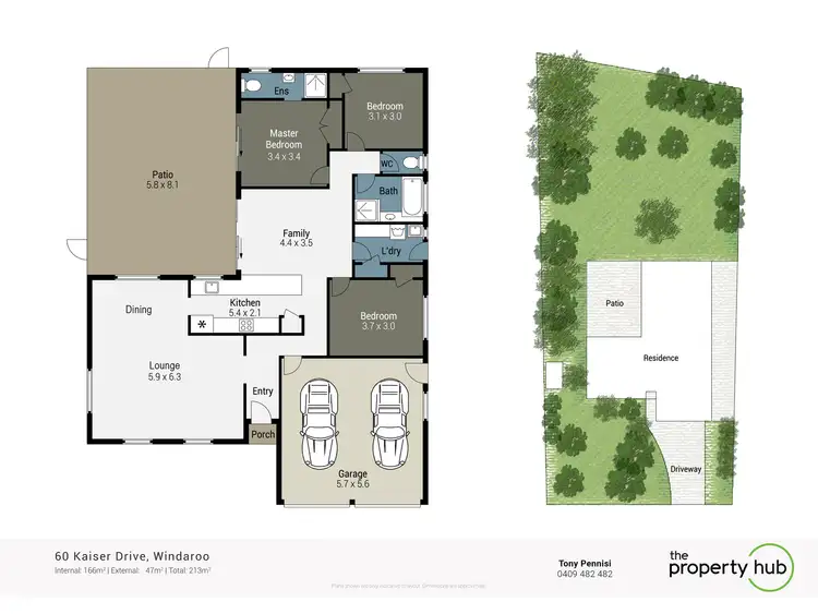 Floorplan of Homely house listing, 60 Kaiser Drive, Windaroo QLD 4207