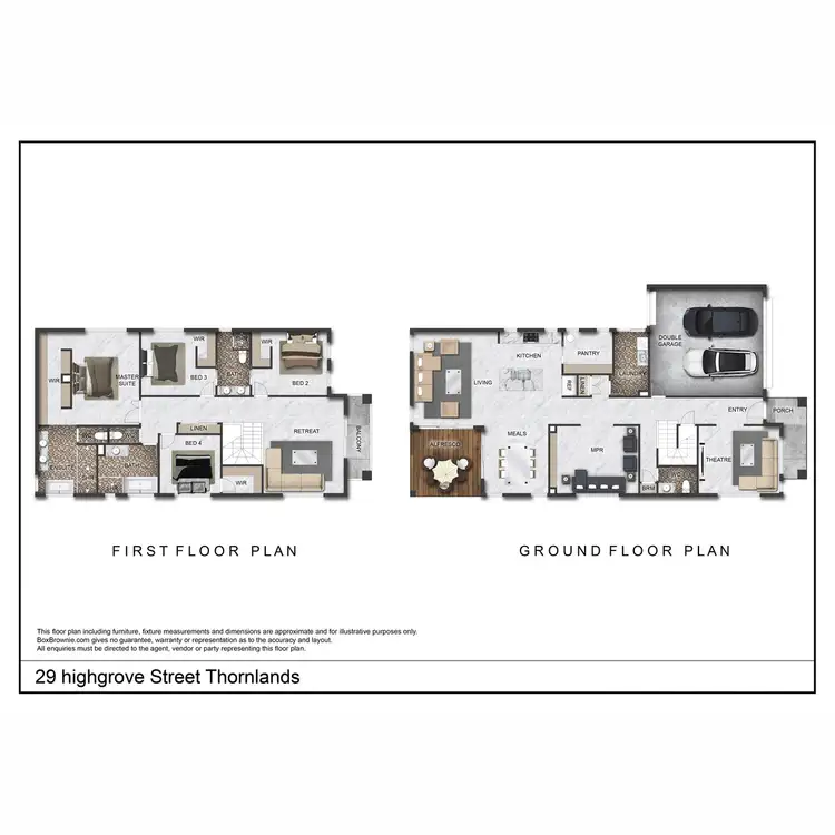 Floorplan of Homely house listing, 29 Highgrove Street, Thornlands QLD 4164