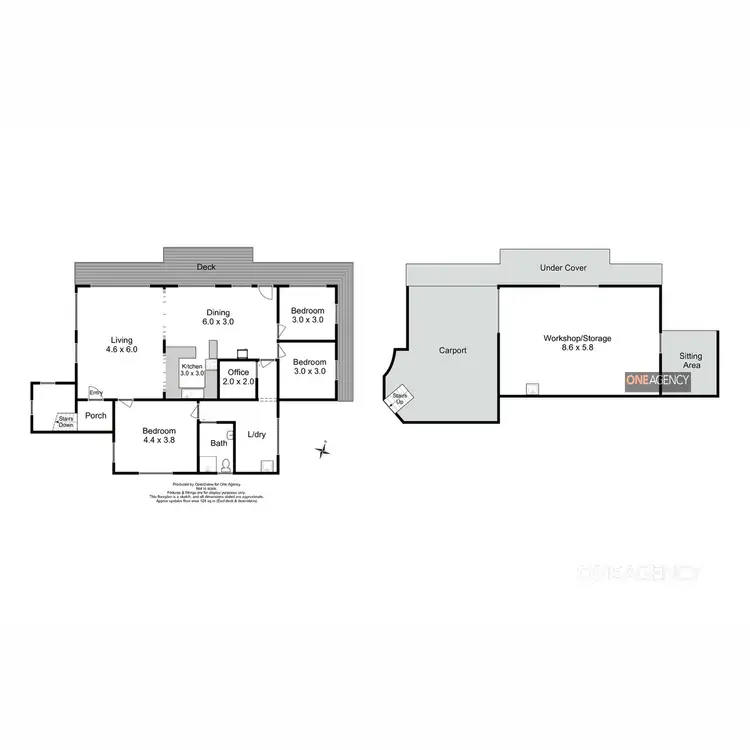 Floorplan of Homely house listing, 27 & 29 Gardiner Street, Arthur River TAS 7330