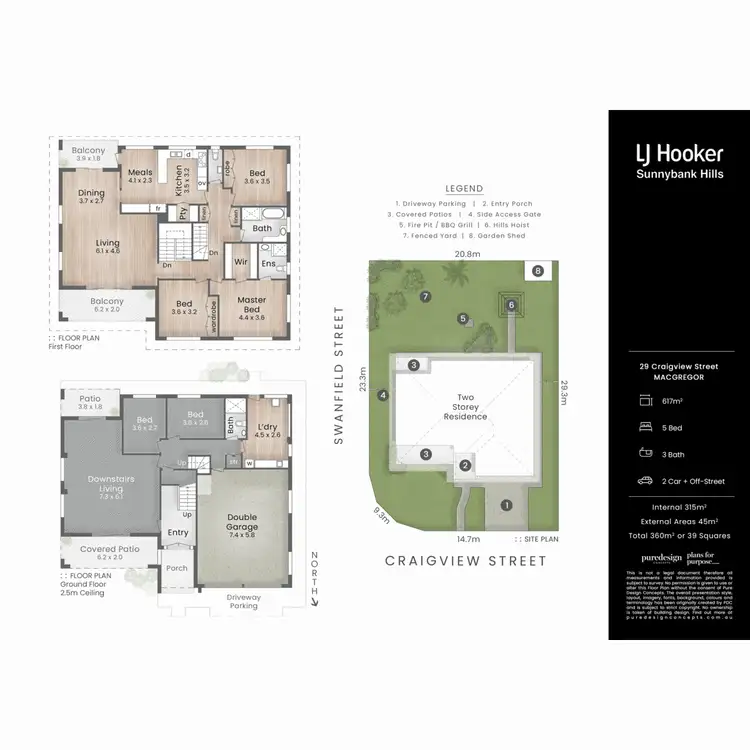 Floorplan of Homely house listing, 29 Craigview Street, Macgregor QLD 4109