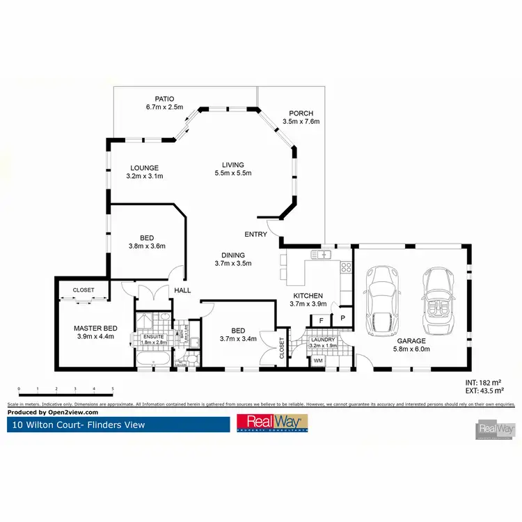 Floorplan of Homely house listing, 10 Wilton Court, Flinders View QLD 4305