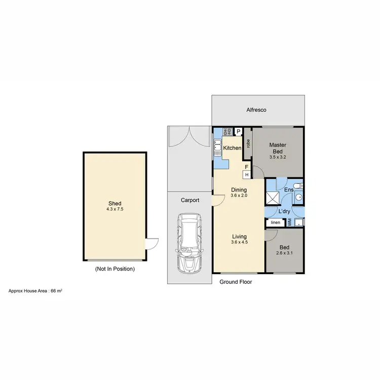 Floorplan of Homely house listing, 157 Third Avenue, Rosebud VIC 3939