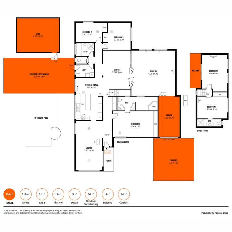 Floorplan of Homely house listing, 34 Dutchman Drive, Hallett Cove SA 5158