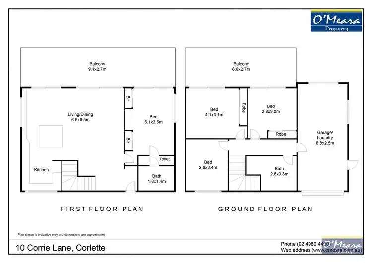 Floorplan of Homely house listing, 10 Corrie Lane, Corlette NSW 2315