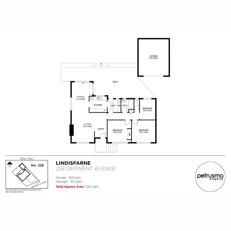 Floorplan of Homely house listing, 228 Derwent Avenue, Lindisfarne TAS 7015