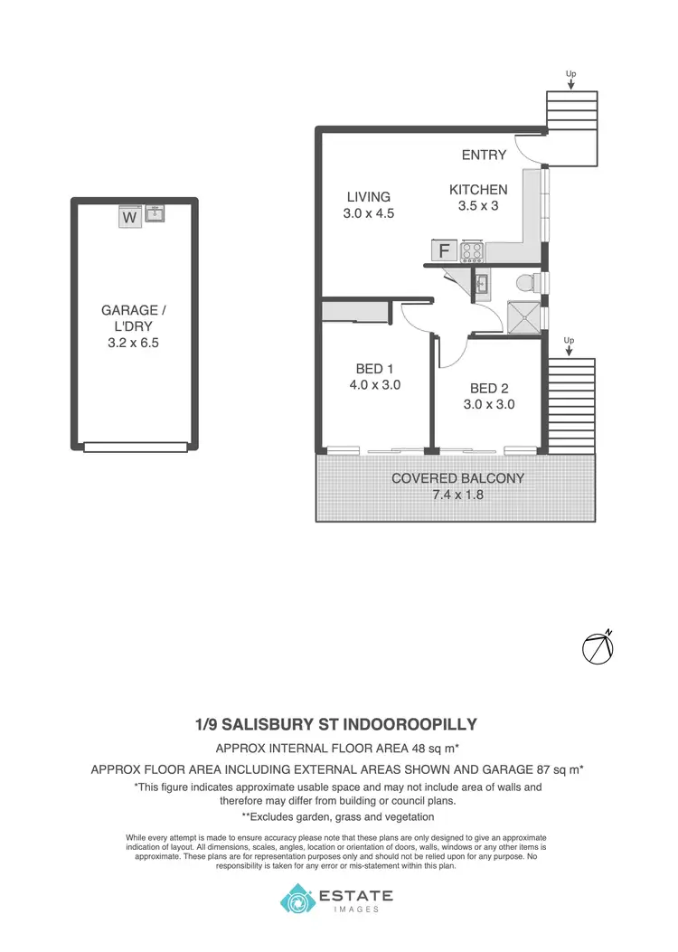 Floorplan of Homely unit listing, 1/9 Salisbury Street, Indooroopilly QLD 4068
