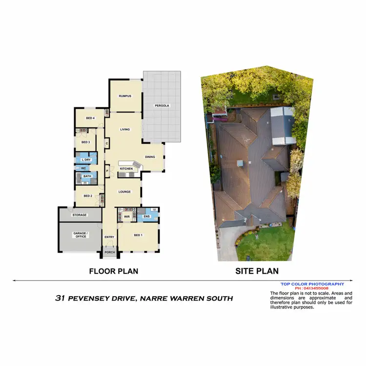 Floorplan of Homely house listing, 31 Pevensey Drive, Narre Warren South VIC 3805