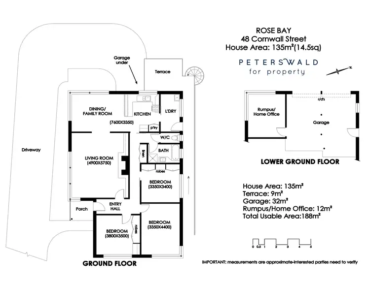 Floorplan of Homely house listing, 48 Cornwall Street, Rose Bay TAS 7015