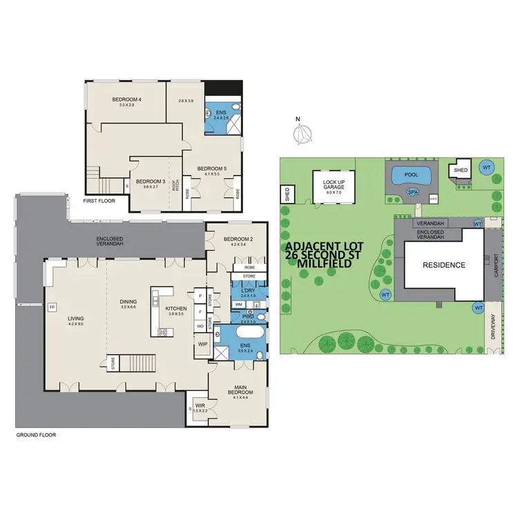 Floorplan of Homely house listing, 24 Second Street, Millfield NSW 2325