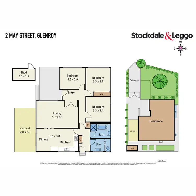Floorplan of Homely house listing, 2 May Street, Glenroy VIC 3046