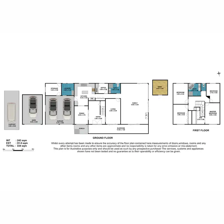 Floorplan of Homely house listing, 11 Nortorock Court, Wilsonton Heights QLD 4350