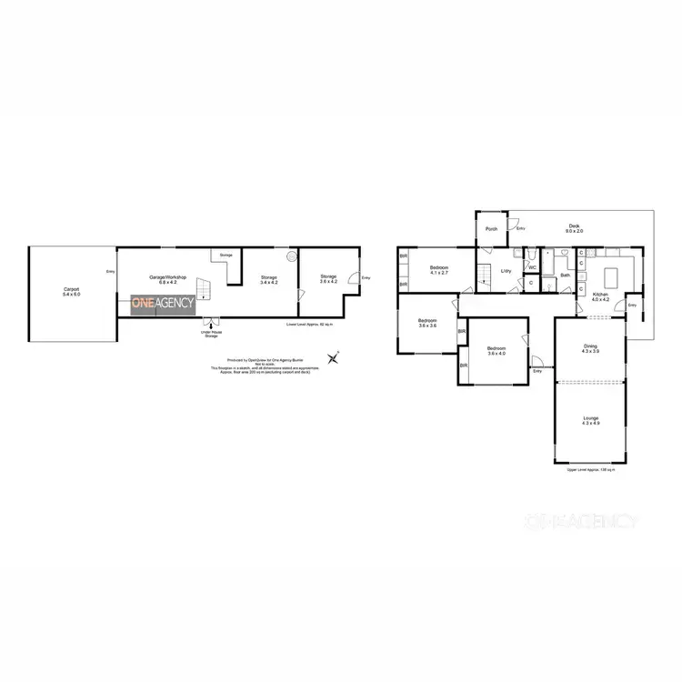 Floorplan of Homely house listing, 100 View Road, Montello TAS 7320