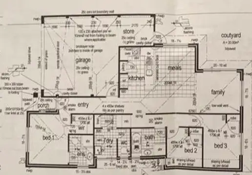 Floorplan of Homely house listing, 1A Elward Place, Balga WA 6061