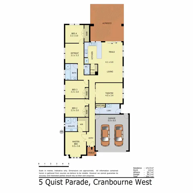 Floorplan of Homely house listing, Address available on request