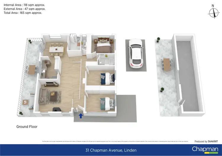 Floorplan of Homely house listing, 31 Chapman Avenue, Linden NSW 2778
