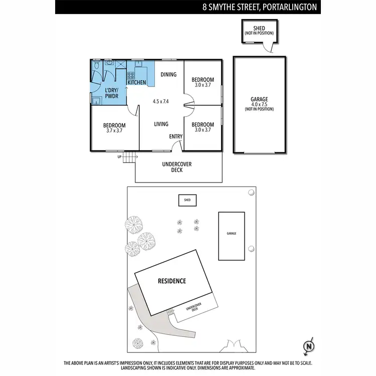 Floorplan of Homely house listing, 8 Smythe Street, Portarlington VIC 3223