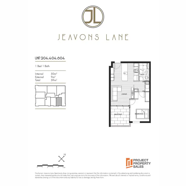 Floorplan of Homely apartment listing, 604/7 Jeavons Lane, Stones Corner QLD 4120