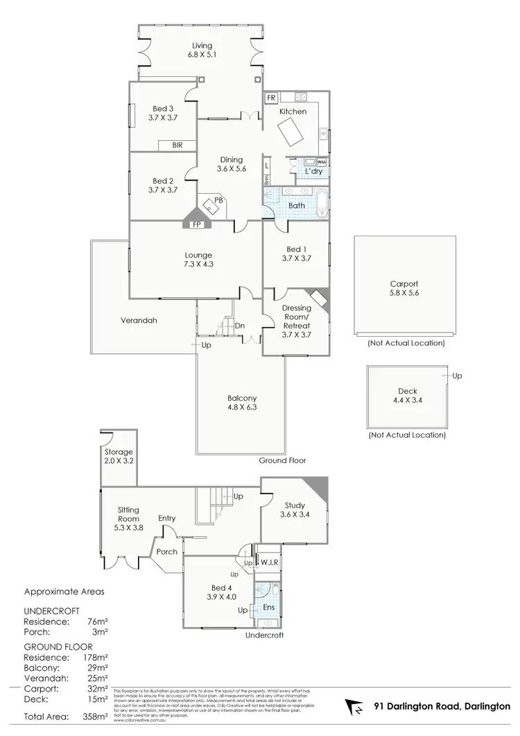 Floorplan of Homely house listing, 2/43 Darlington Road, Darlington WA 6070