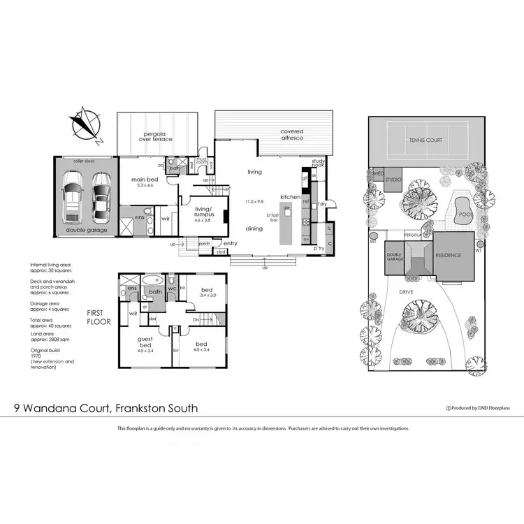 Floorplan of Homely house listing, 9 Wandana Court, Frankston South VIC 3199