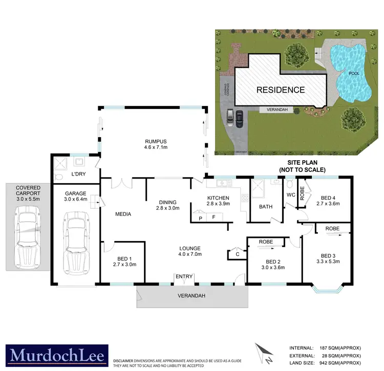 Floorplan of Homely house listing, 16-18 Whitling Avenue, Castle Hill NSW 2154