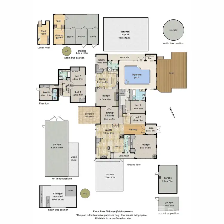 Floorplan of Homely house listing, 8 Brodrick Road, Macclesfield VIC 3782