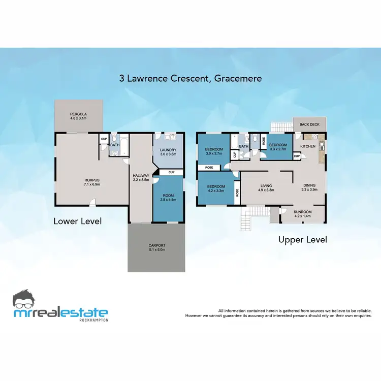 Floorplan of Homely house listing, 3 Lawrence Crescent, Gracemere QLD 4702