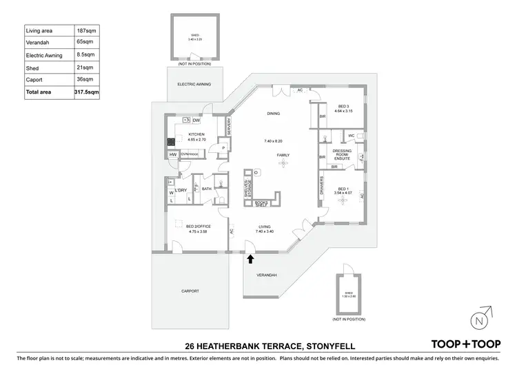 Floorplan of Homely house listing, 26 Heatherbank Terrace, Stonyfell SA 5066